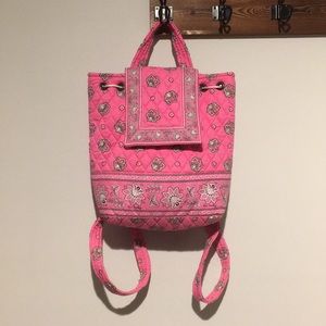 Pink Paisley Vera Bradley Backpack